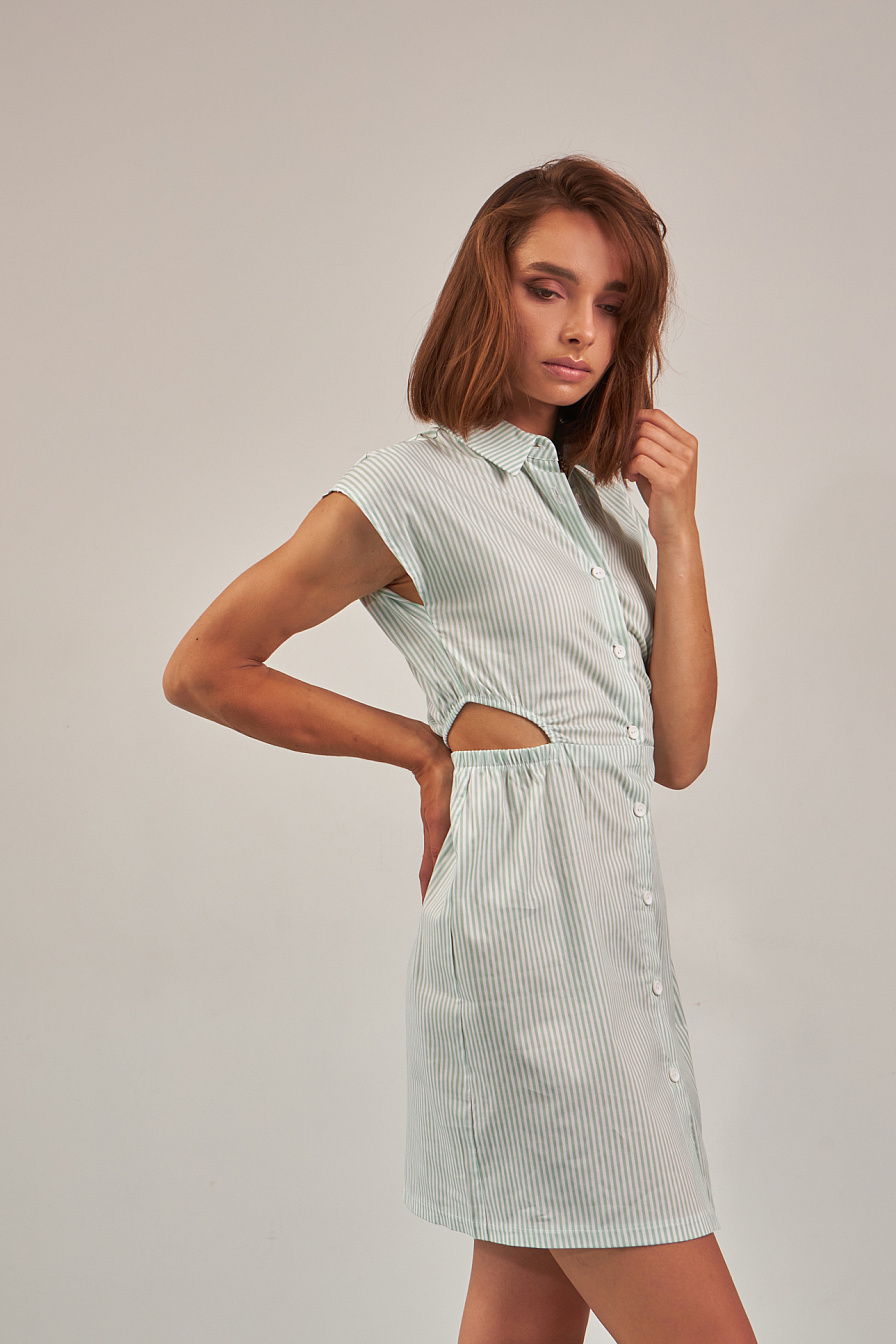 Жіноча сукня Stimma Даріна, колір - світло-оливковий