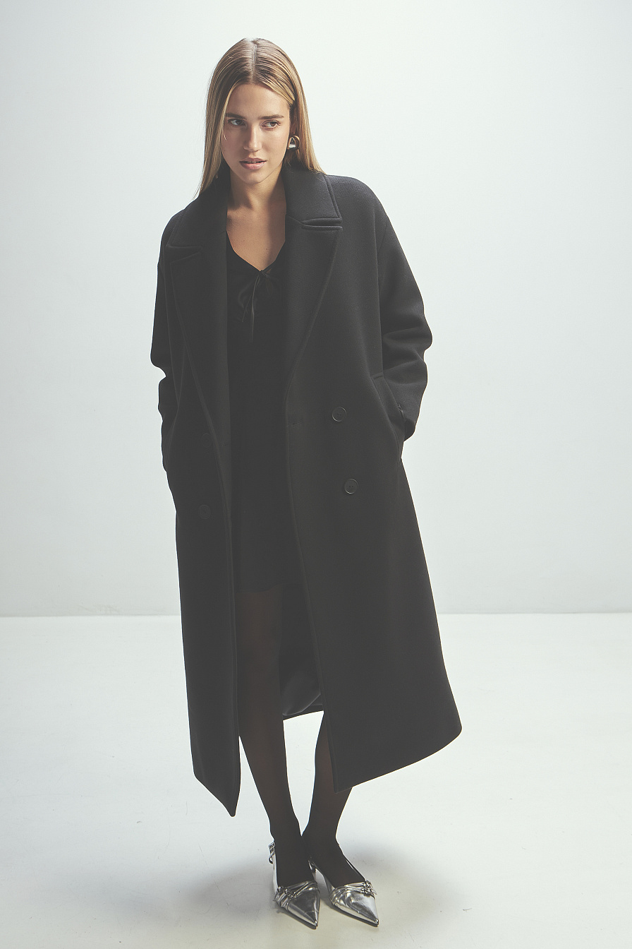 Женское пальто Stimma Димит, цвет - черный