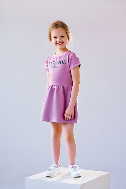 Дитяча сукня Stimma Прінг, колір - ліловий