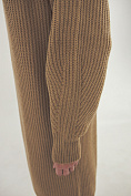Жіноча в'язана сукня Stimma Шавре, колір - горіховий