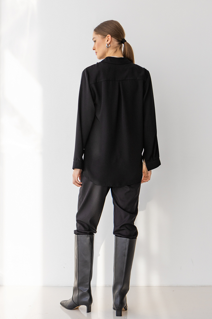Жіноча блуза Stimma Еліана, колір - чорний