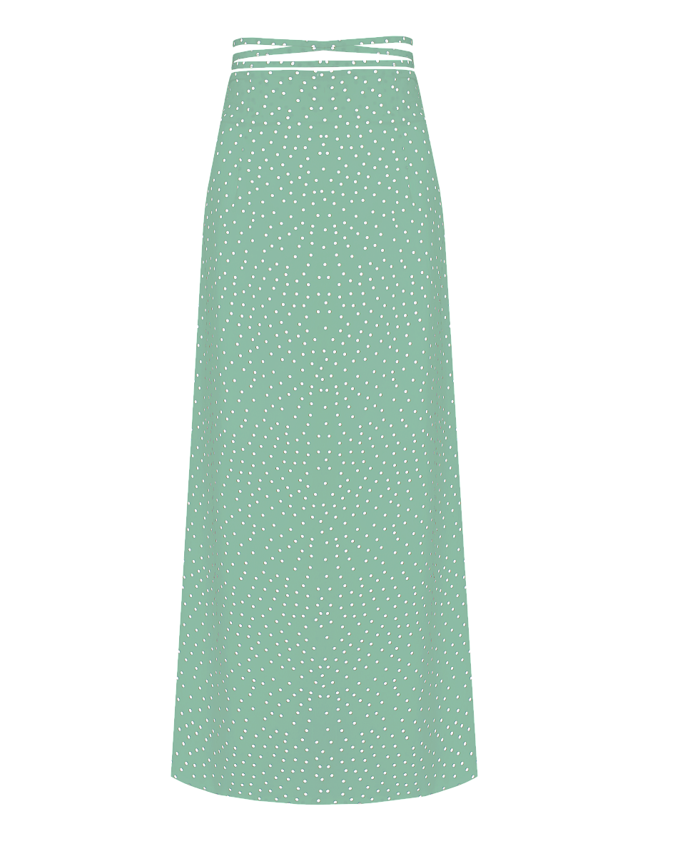 Женская юбка Stimma Джоди, цвет - Фисташка горох