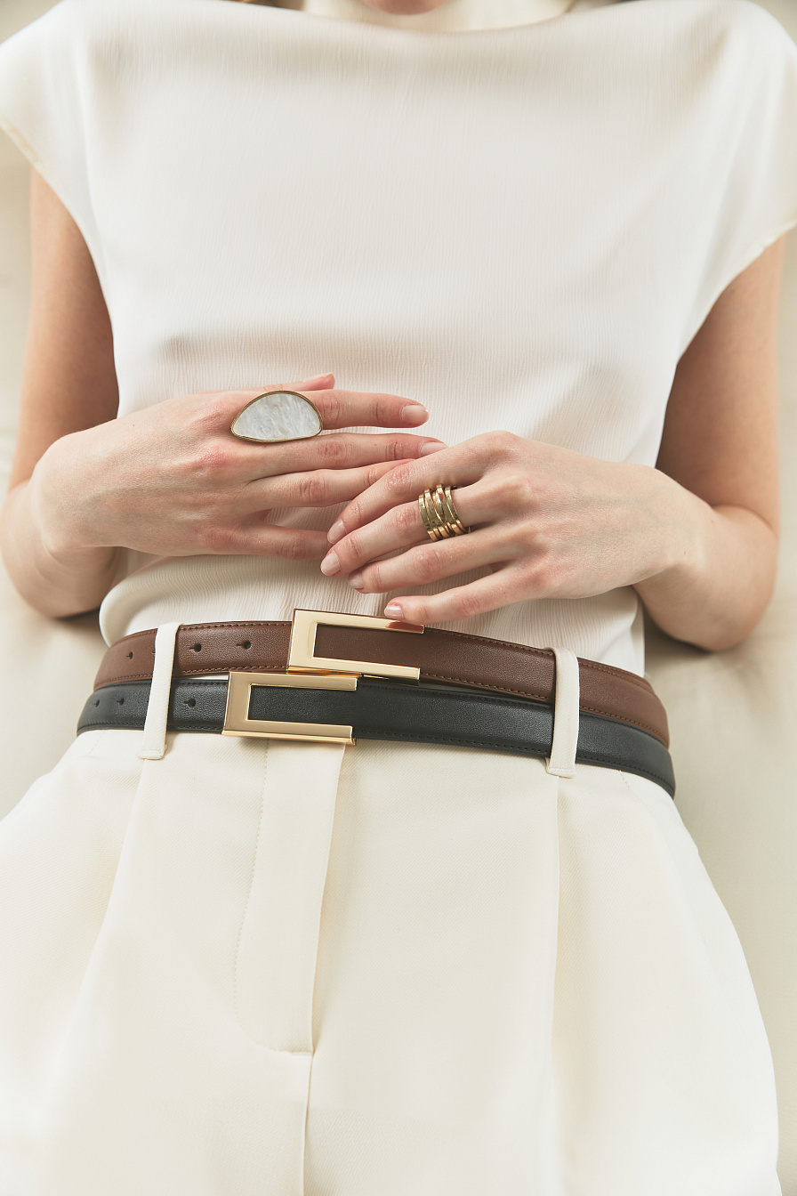 Жіночий ремінь Stimma Фексі 3 прямокутний, фото 1 