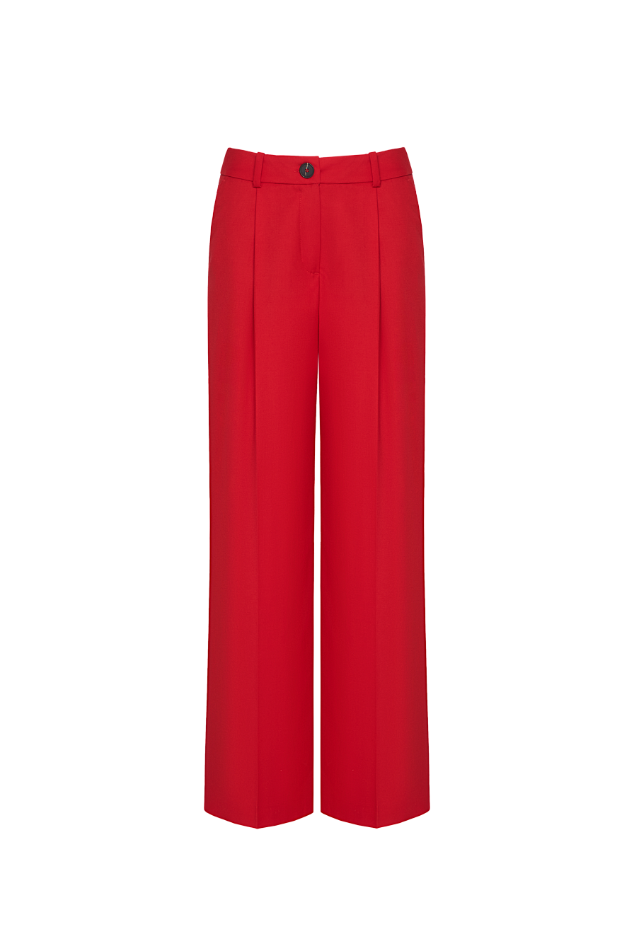 Жіночі штани Stimma Карел, колір - червоний