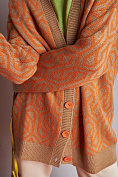 Жіночий кардиган Stimma Мусфіра, колір - бежево-помаранчевий
