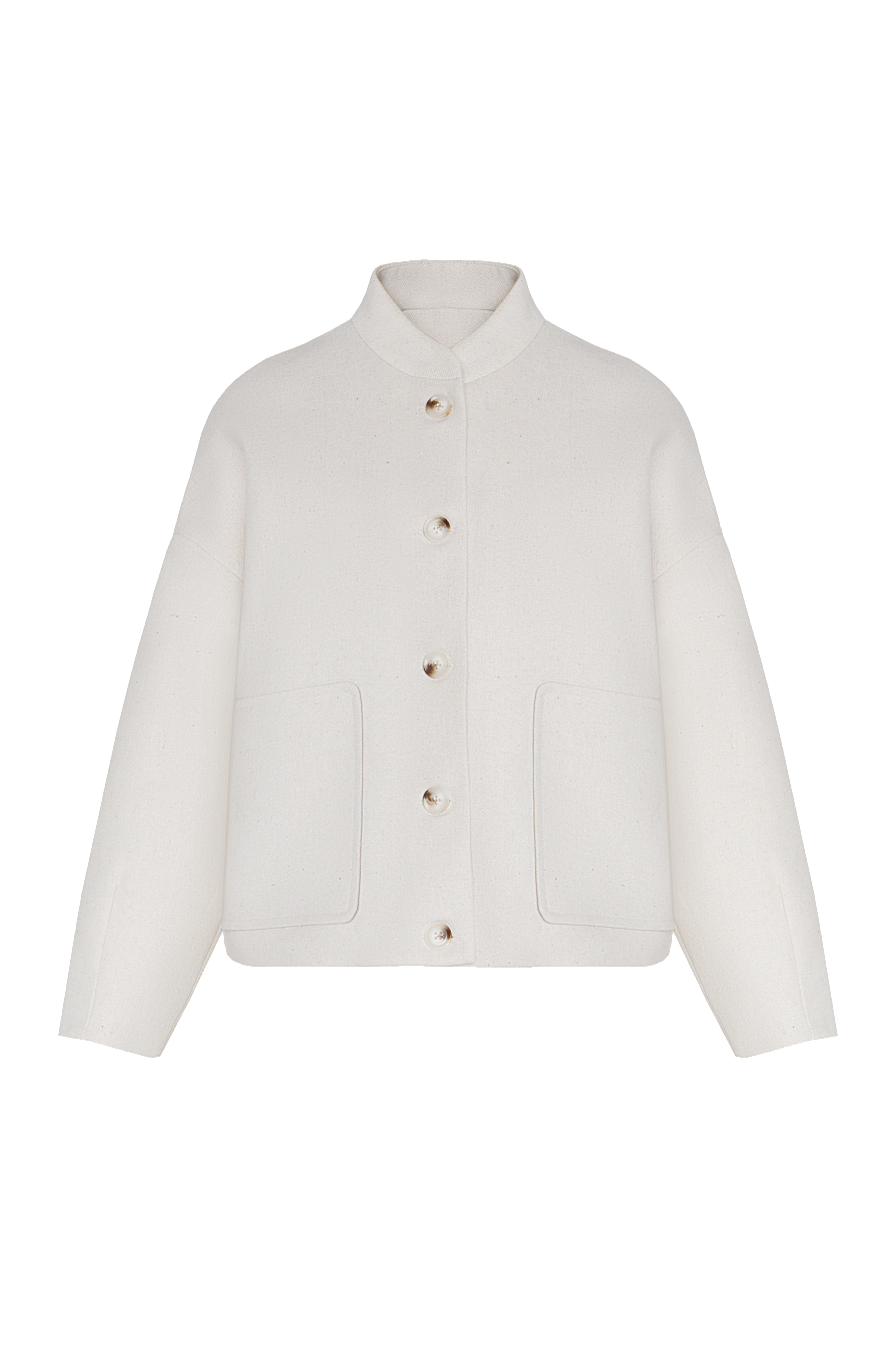 Женская куртка-жакет Stimma Франте, цвет - кремовый