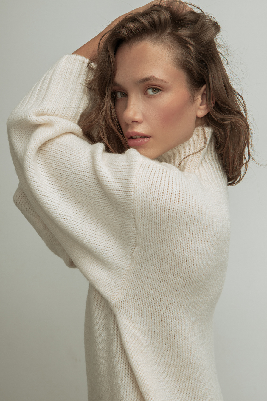 Жіночий светр Stimma Анілія, колір - світло-молочний