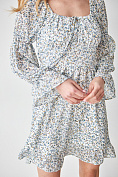 Женское платье Stimma Латесия, цвет - Бело-лимонная кв