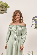Жіноча сукня Stimma Артедія, колір - світло-оливковий