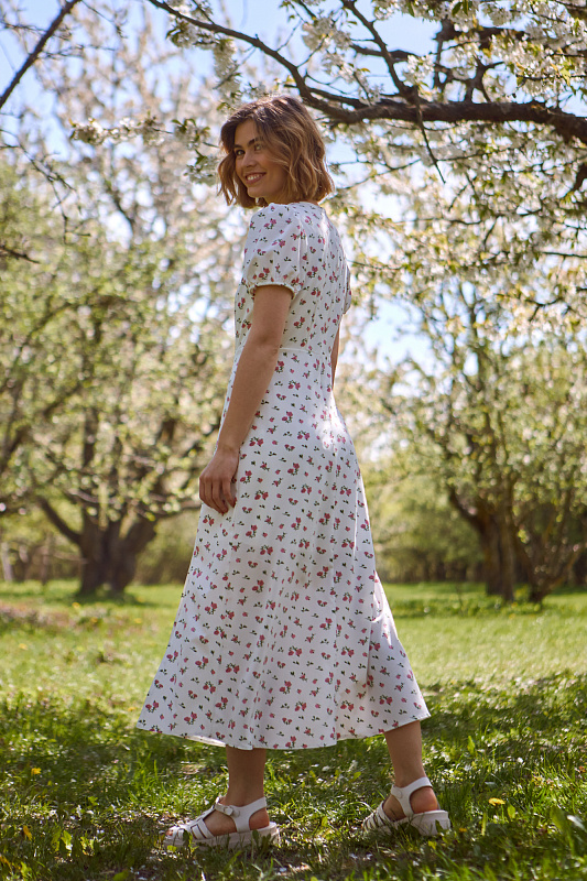 Женское платье Stimma Шарини, цвет - Пудровый цветок