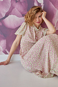 Жіноча сукня Stimma Кларенс, колір - Лайм/рожева квітка
