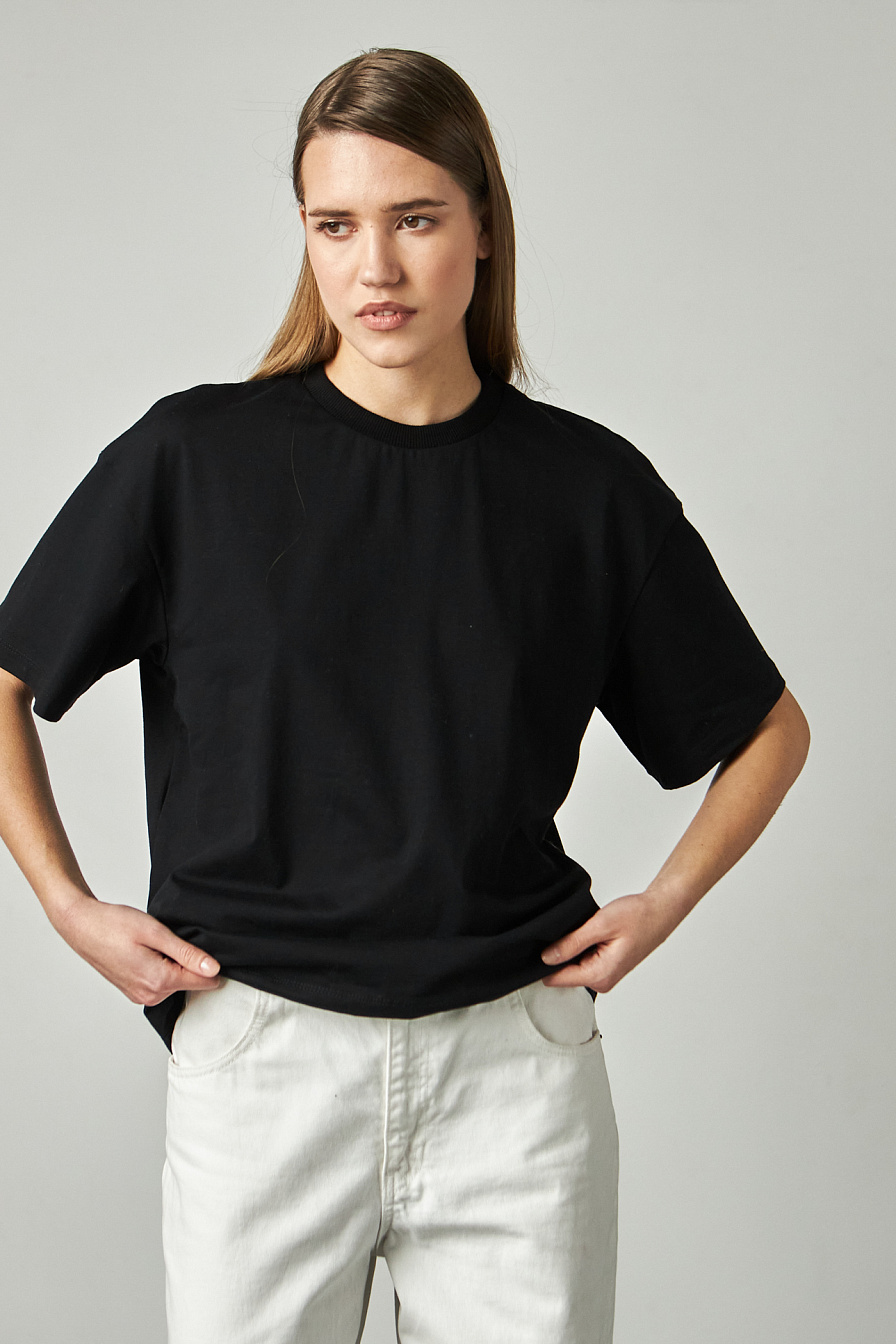 Женская футболка Stimma Литем, цвет - черный