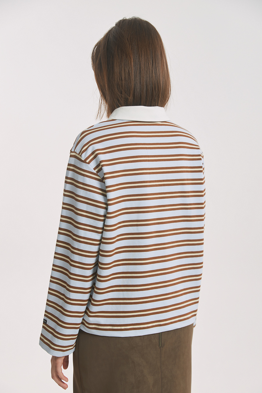 Жіночий лонгслів-поло Stimma Канод, фото 1 