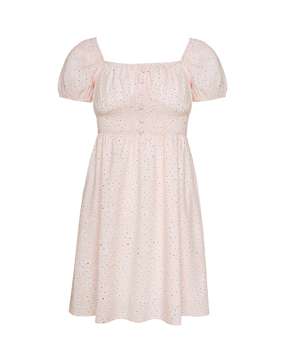 Женское платье Stimma Бретти, цвет - Персик/цветок