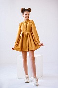 Детское платье Stimma Ламма, цвет - горчица