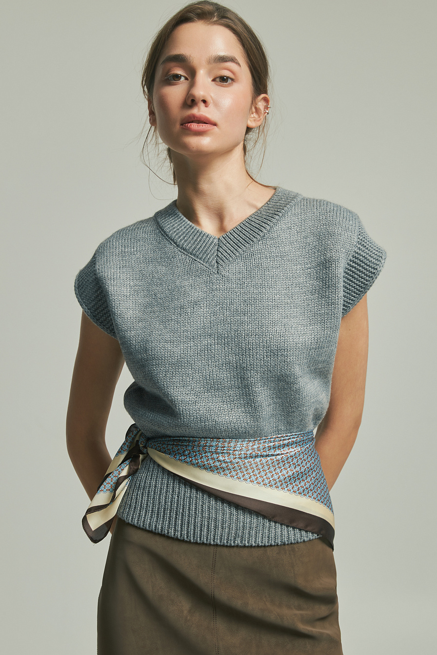 Жіноча атласна хустка Stimma 6 Каміла, фото 1 