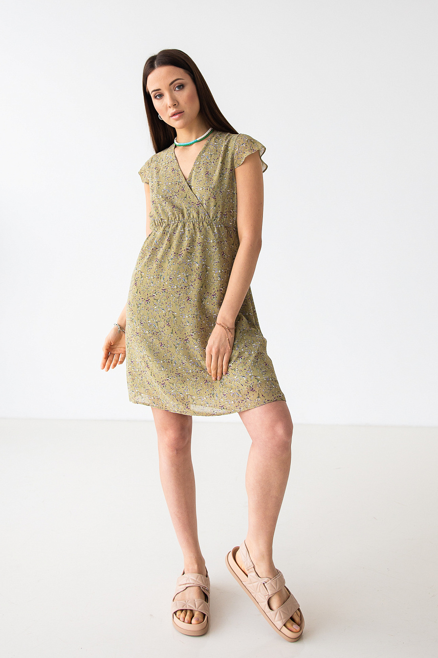 Жіноча сукня Stimma Нірутті, колір - оливковий