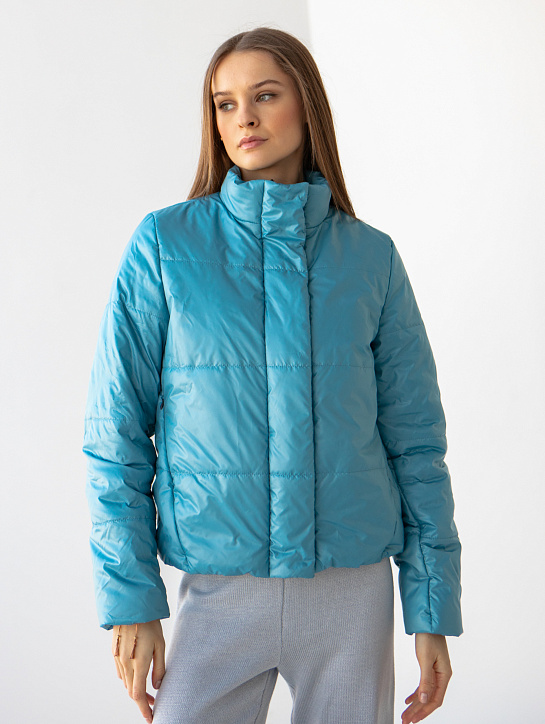 Женская куртка Stimma Миссо, цвет - бирюзовый