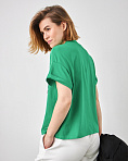 Жіноча футболка Stimma Луфон, колір - трав'яний
